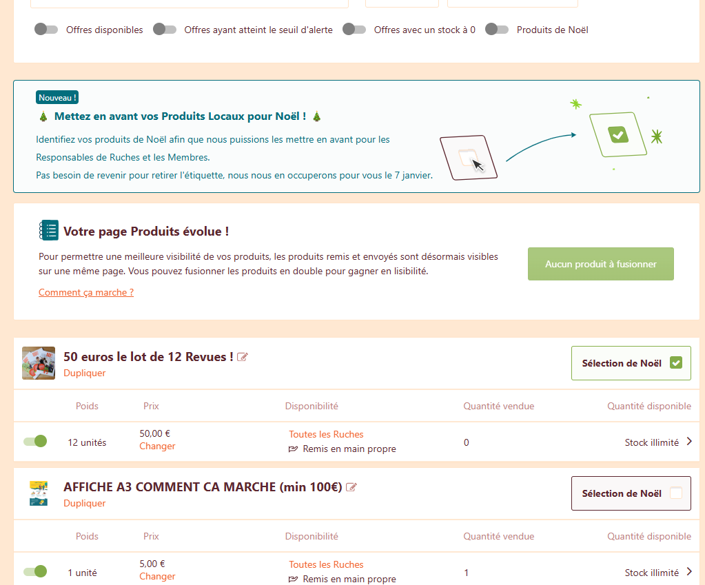 interface producteur - sélections noel.png
